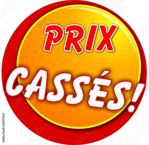 bouton prix cassés