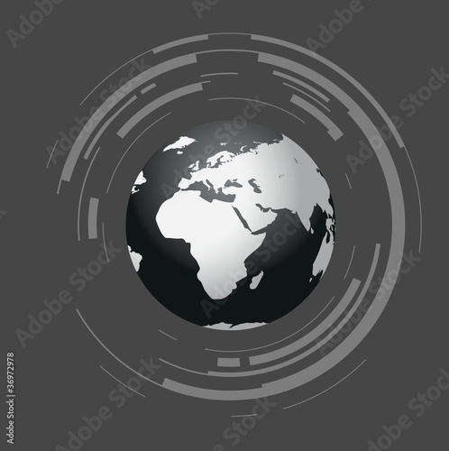 abstract world background