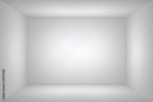 white simple empty room © Petkov