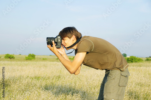 The photographer behind work