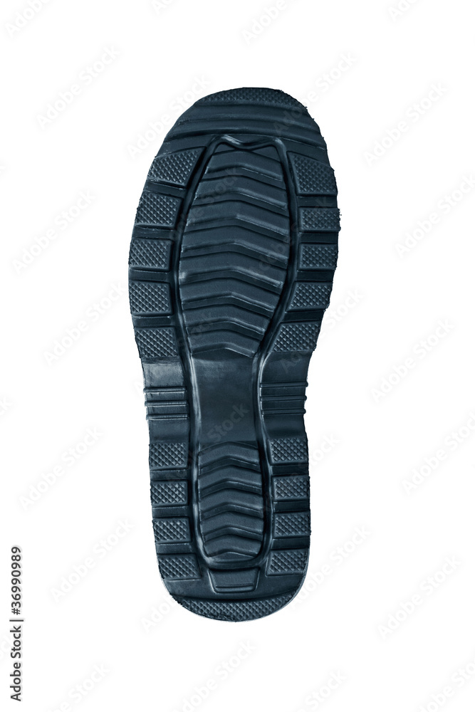 The sole of his boot The sole of his boot