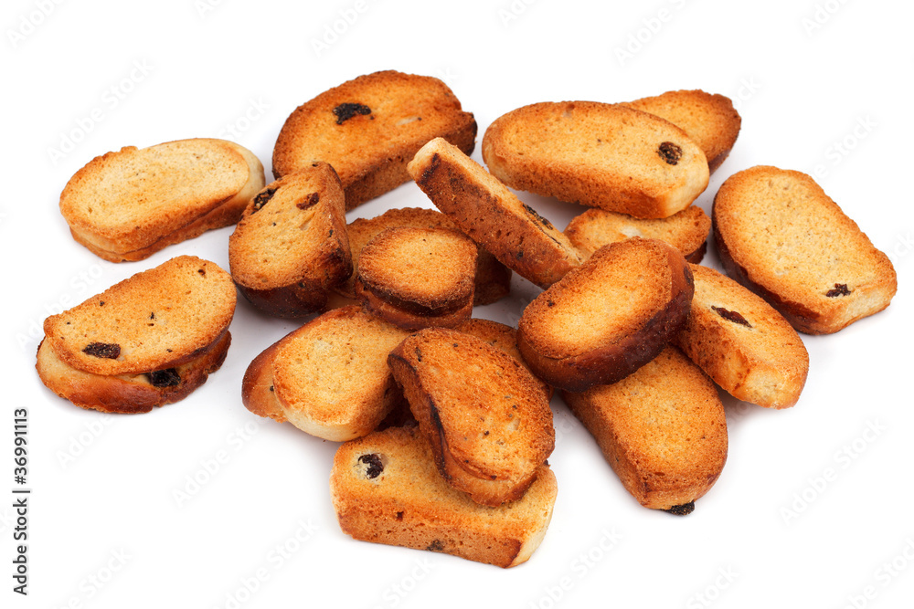 Bread croutons Bread croutons