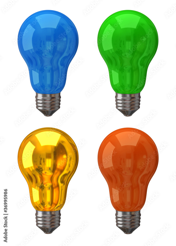 Set of light bulb Set of light bulb