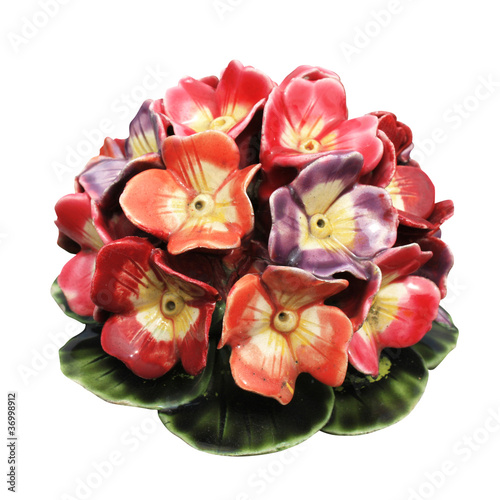 Fleurs en céramique