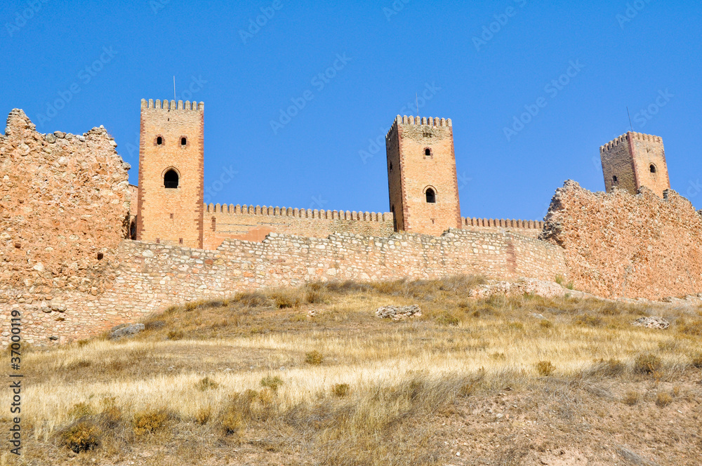 Castle of Molina de Aragon. Guadalajara