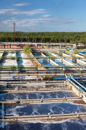 Industrial water sewage plant