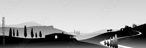 Silhouette Südeuropa