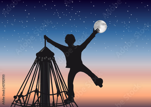 Enfant_jeu_Lune