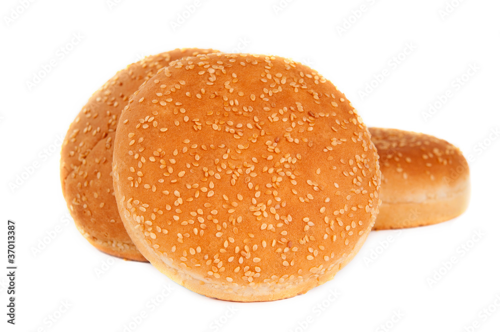 buns with sesame seeds buns with sesame seeds