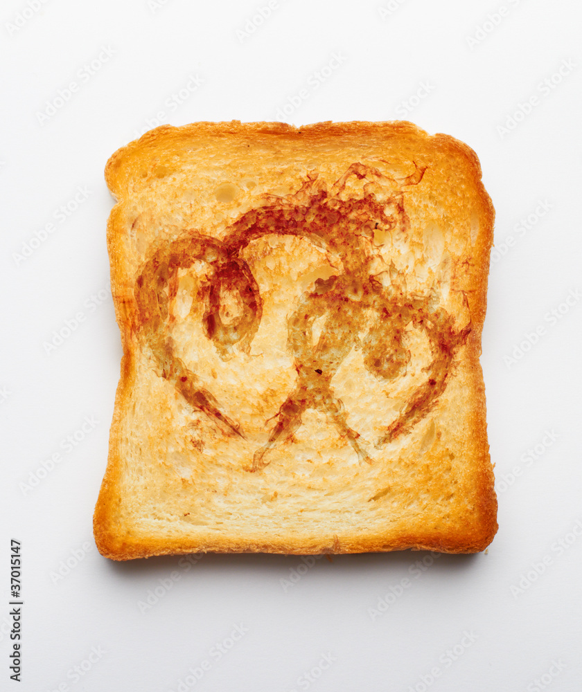 slice of toast slice of toast