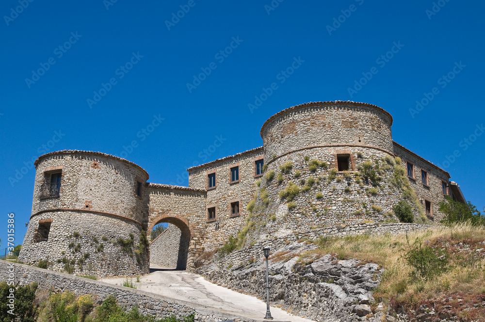 Scorticata Castle. Torriana. Emilia-Romagna. Italy.