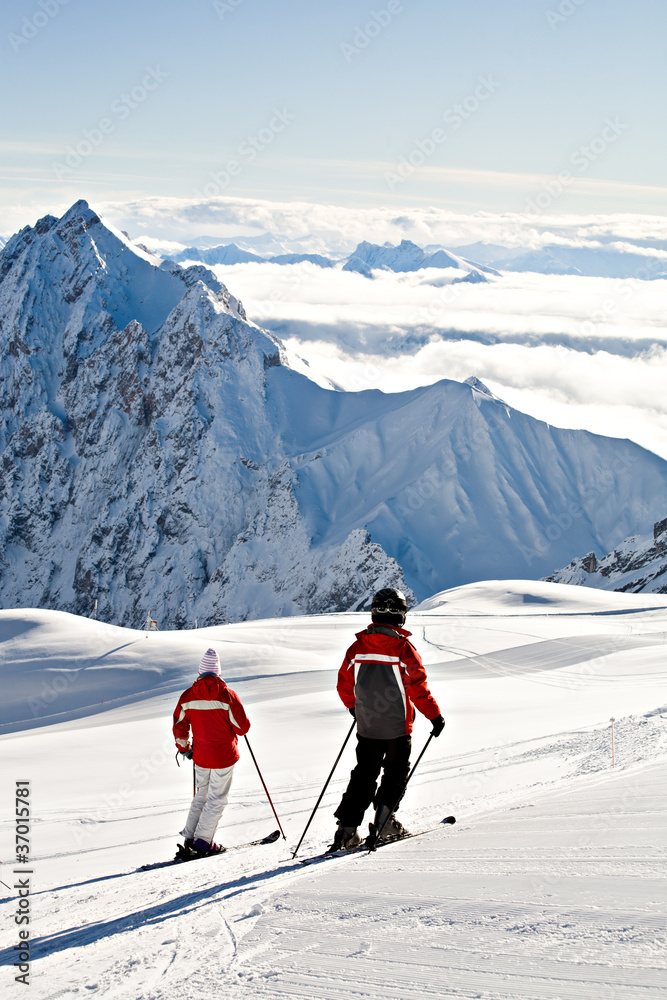 Obraz premium Zugspitze area