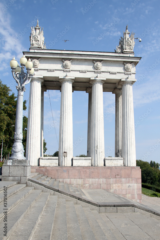 Colonnade in Volgograd