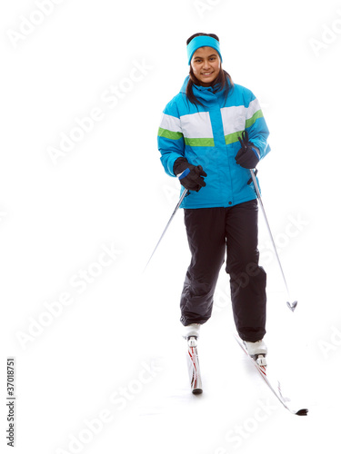 kids skiing