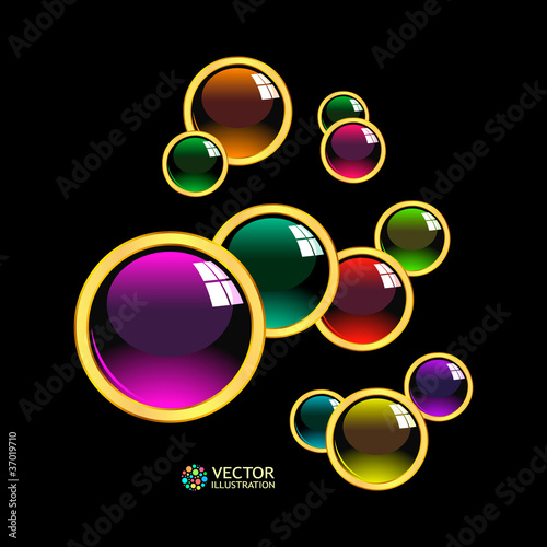 Colorful abstract background.