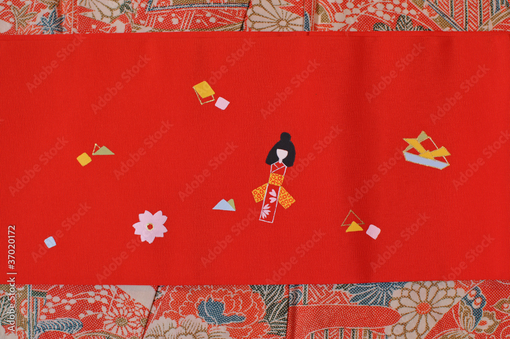 kimono & obi - obrazy, fototapety, plakaty 