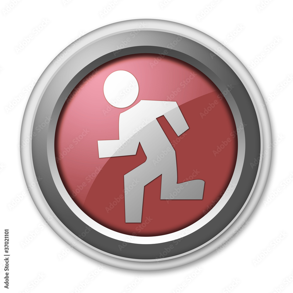 Red 3D Style Button Red 3D Style Button