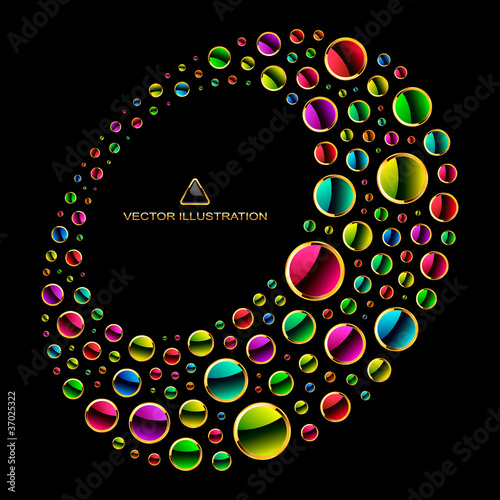 Colorful abstract background.