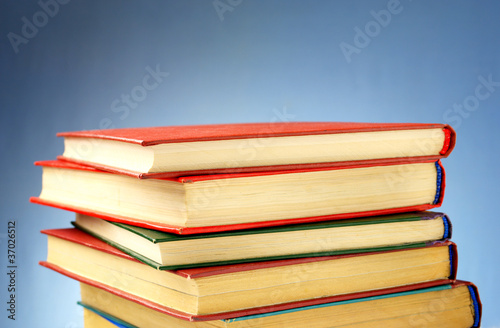 stack of books