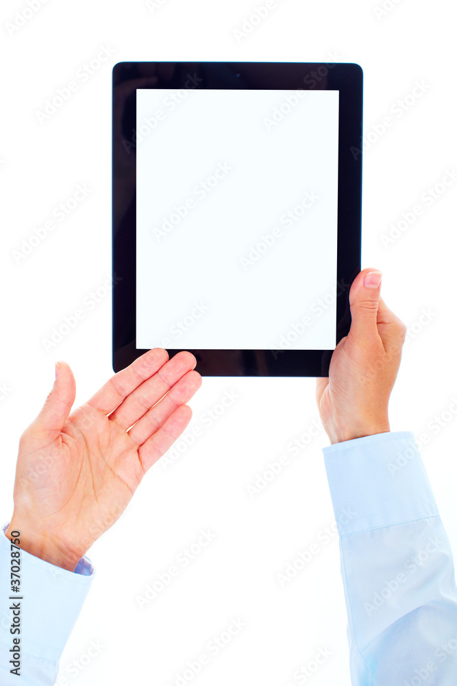 Tablet computer. Tablet computer.