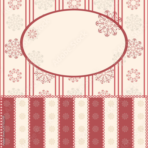 Christmas and New Year greeting card