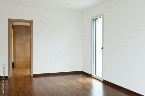 new apartment  empty room with doors