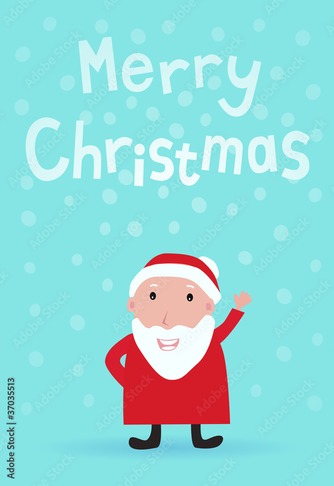 Santa Claus Christmas card Santa Claus Christmas card