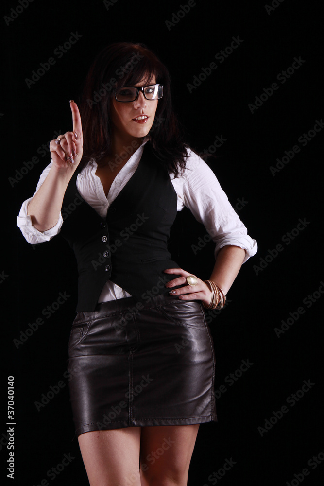sexy Lehrerin – Stock-Foto | Adobe Stock