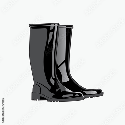 Rainboots.