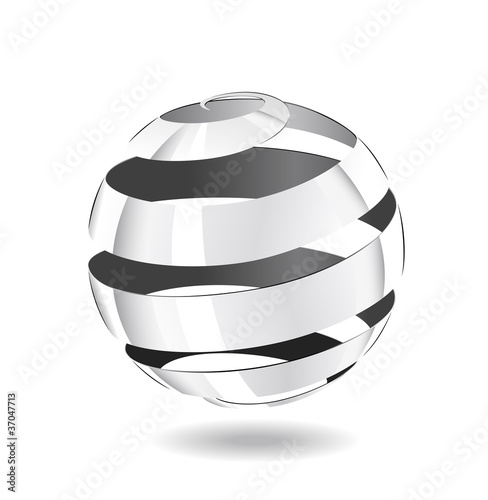 A steel ball.