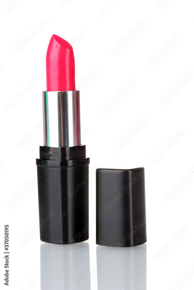 Red lipstick isolated on white background Red lipstick isolated on white background