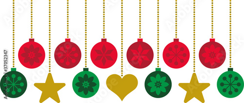 elementos decorativos de Navidad