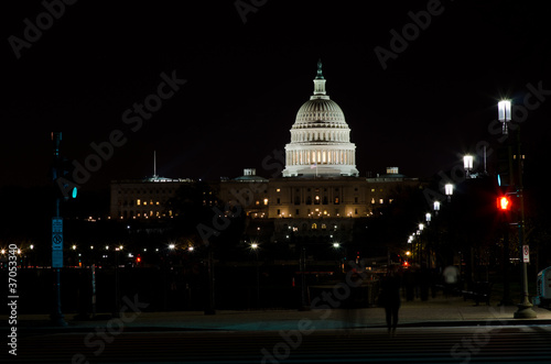 Washington DC - US Capitol at night