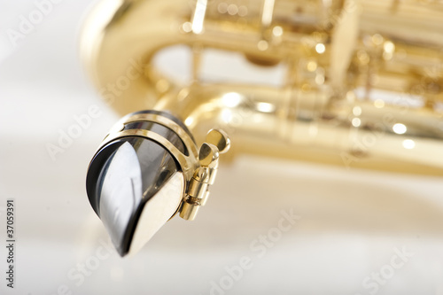 Saxophone Detail Mundstück photo