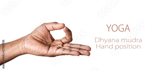 Photography Yoga Dyana mudra