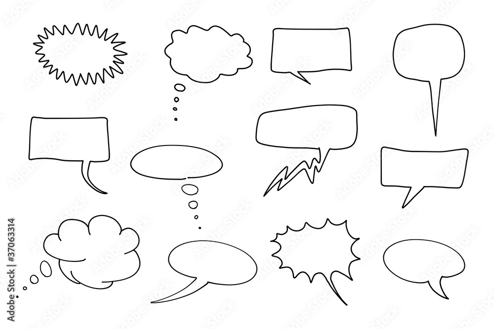Fototapeta premium Dialog bubbles