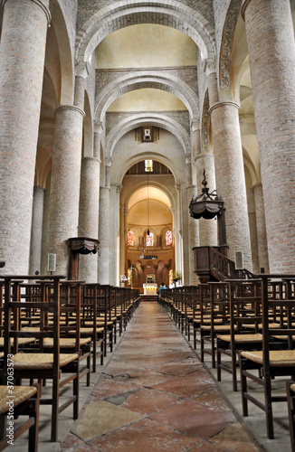 Tournus - Borgognsa, interno cattedrale