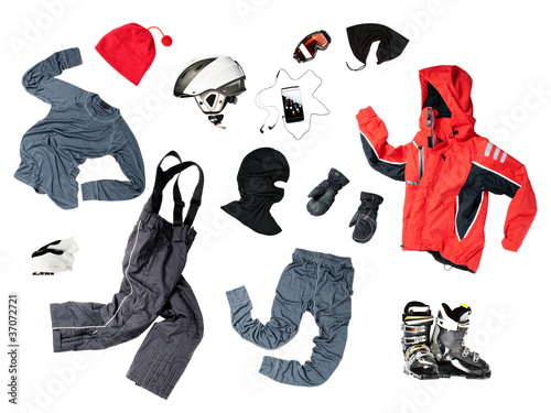 Child skier clothing
