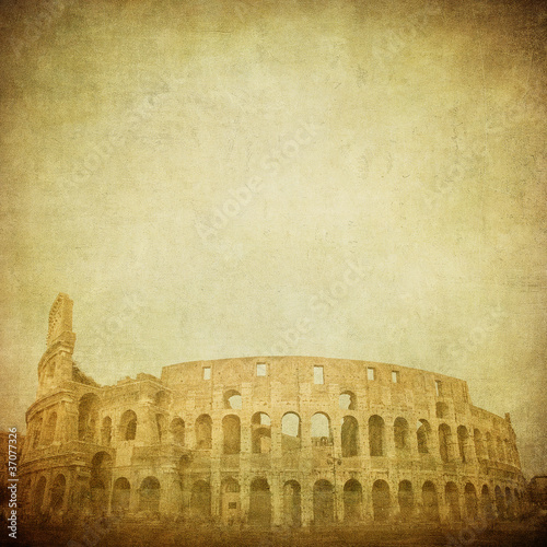 Fotótapéta vintage image of coliseum