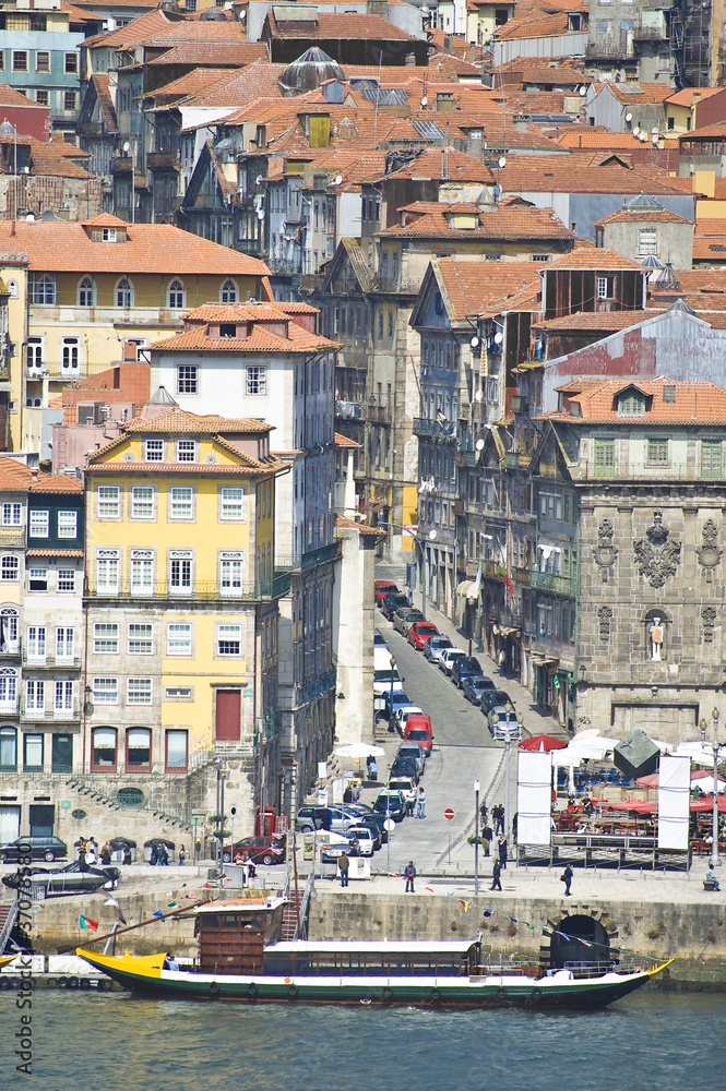 Porto skyline from Vilanova de Gaia, Portugal