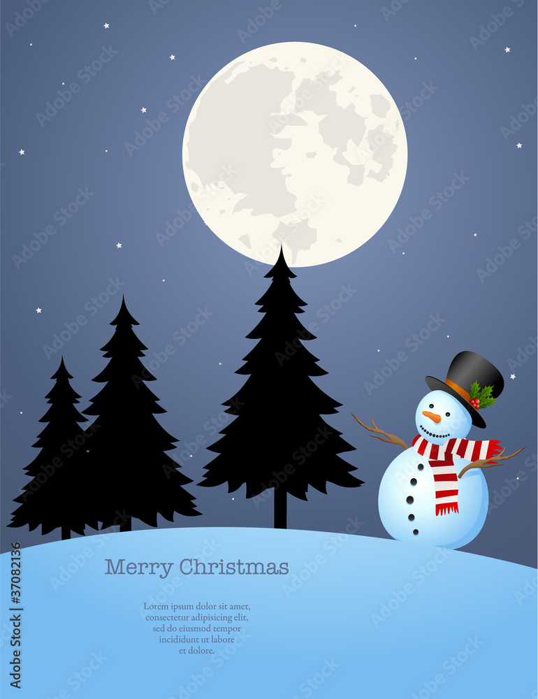 Winter holiday background design Winter holiday background design