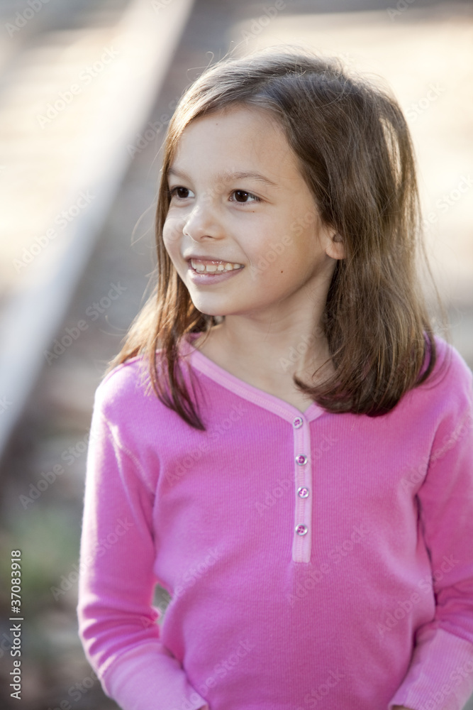 Cute little girl Cute little girl