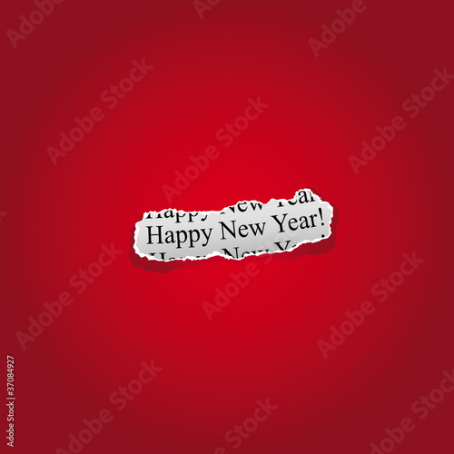 Happy New Year Zettel