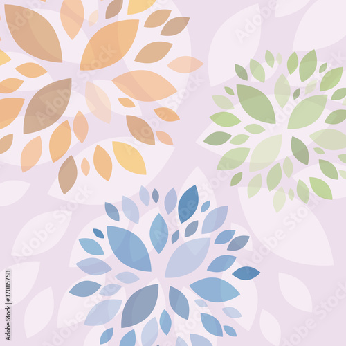 Floral background # Vector