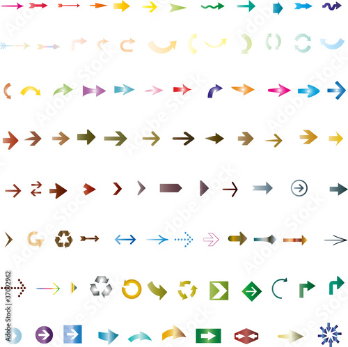 Pfeile, arrows, Symbole, Zeichen, Vektor