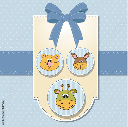 baby shower card
