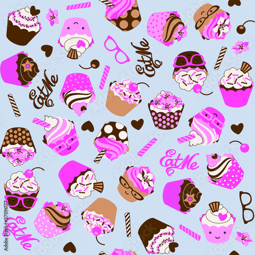 Cupcakes pattern