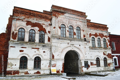 Old gate in Brest Fortress