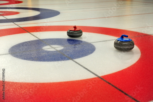 Curling Fototapet