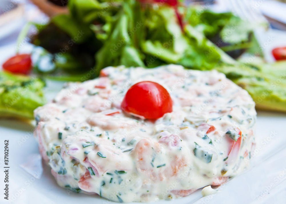 Fresh salmon salad Fresh salmon salad
